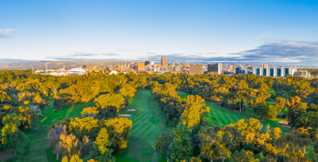 Virtual Tour North Adelaide Golf Course Aerial Flyover Drone